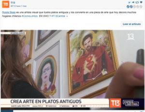 Lee más sobre el artículo “EmprendedoresT13″, presentamos a Rosita Beas una artista visual