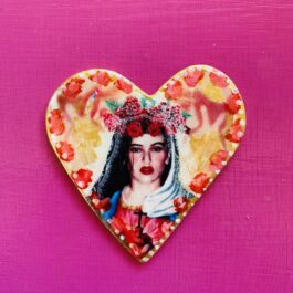 Amuleto Prendedor Santa Rosalia