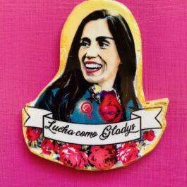 Amuleto Prendedor Santa Gladys