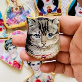 Amuleto Prendedor Gatito